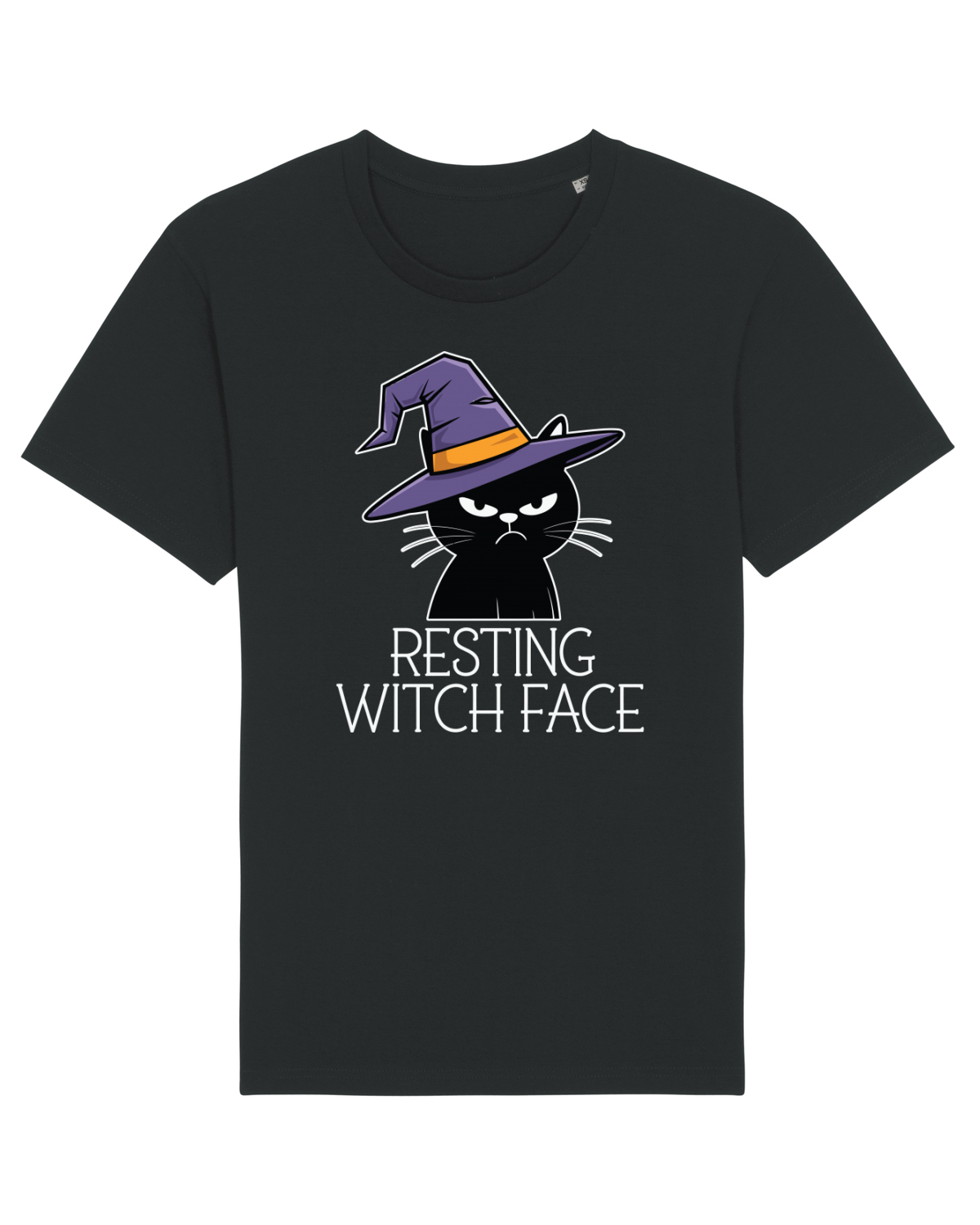 Tricou mânecă scurtă Unisex Rocker Black
