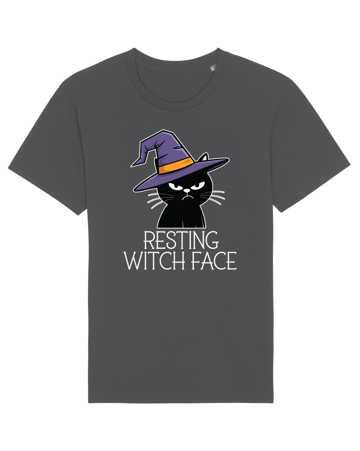 Tricou mânecă scurtă Unisex Rocker Anthracite