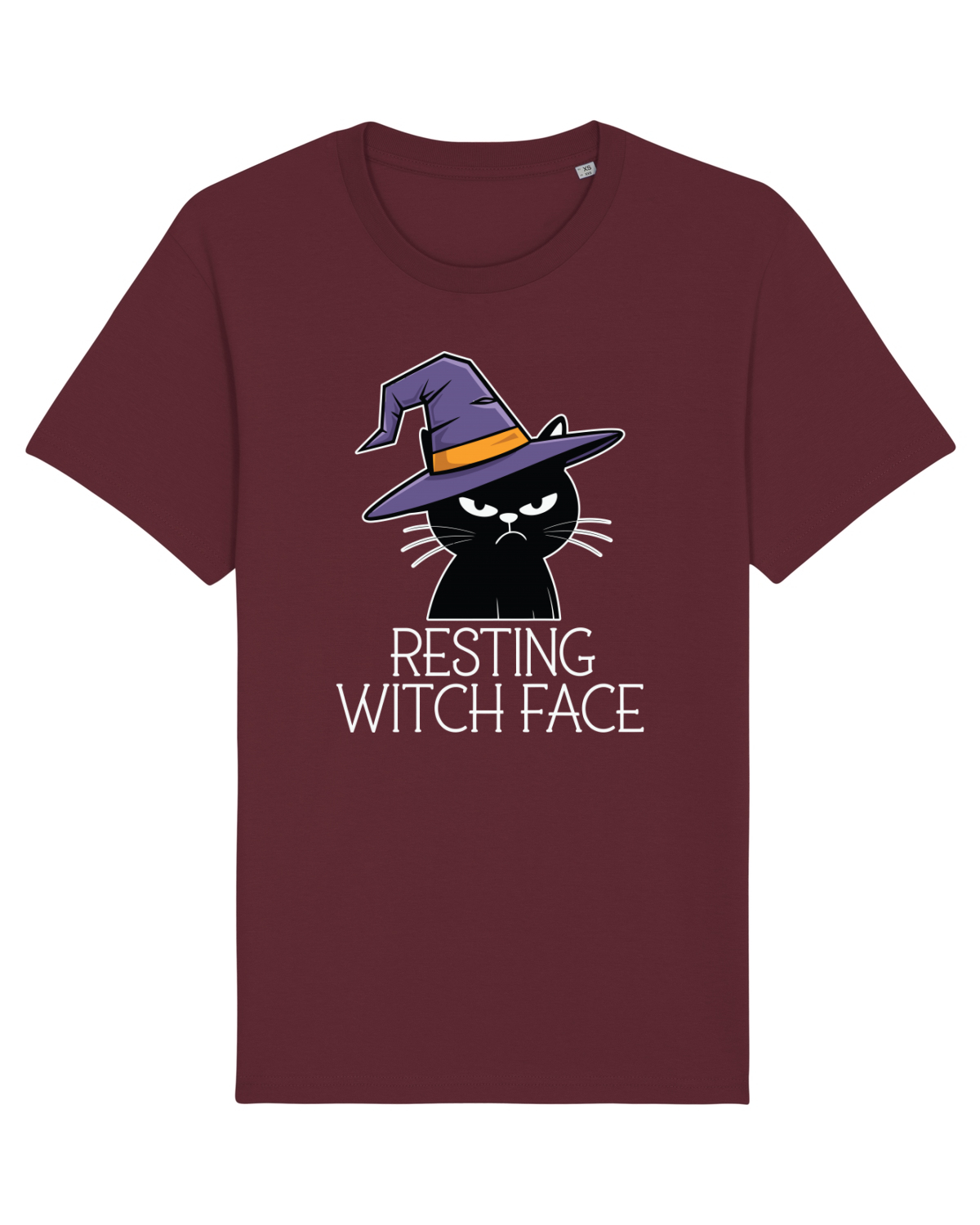 Tricou mânecă scurtă Unisex Rocker Burgundy