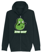 Zombeef Halloween Funny Zombie Meat Hanorac cu fermoar Unisex Connector