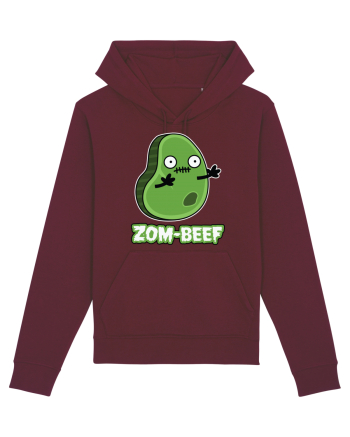 Zombeef Halloween Funny Zombie Meat Burgundy