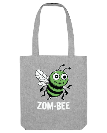 ZomBeeHalloween Funny Zombie Bee Heather Grey