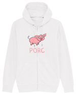 Porc Hanorac cu fermoar Unisex Connector