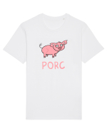 Porc Tricou mânecă scurtă Unisex Rocker