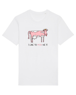I like to MOO-ve it Tricou mânecă scurtă Unisex Rocker