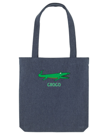 Croco Midnight Blue