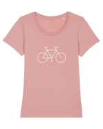Bicicleta Tricou mânecă scurtă guler larg fitted Damă Expresser