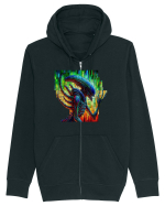 Alien Hanorac cu fermoar Unisex Connector