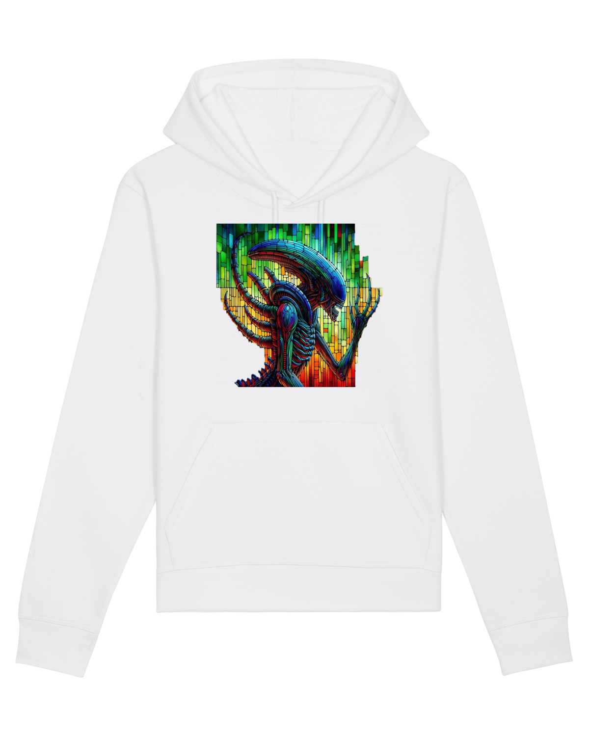 Hanorac Unisex Drummer White