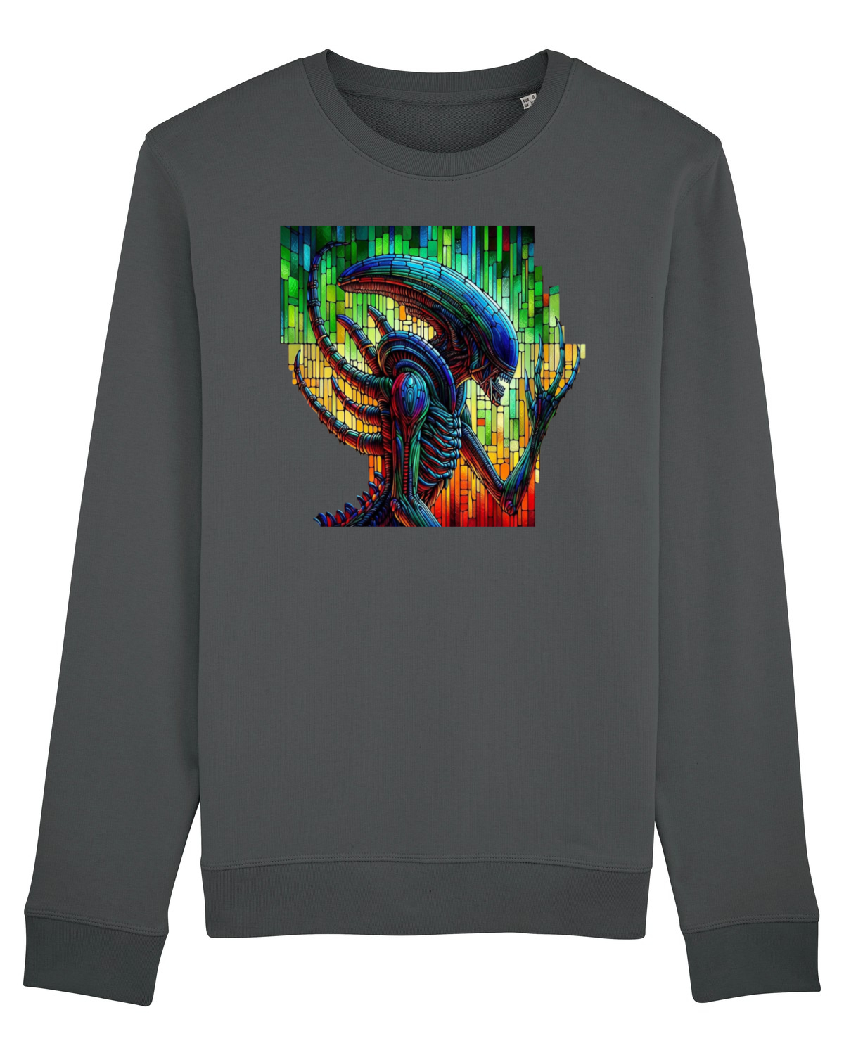 Bluză mânecă lungă Unisex Rise Anthracite