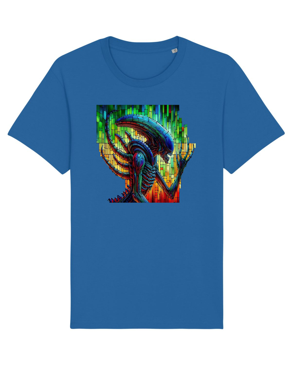 Tricou mânecă scurtă Unisex Rocker Royal Blue