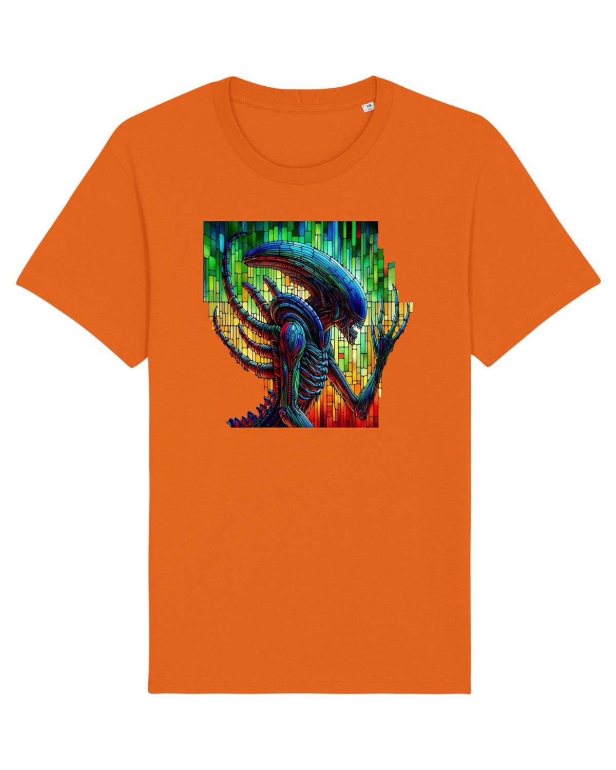 Tricou mânecă scurtă Unisex Rocker Bright Orange