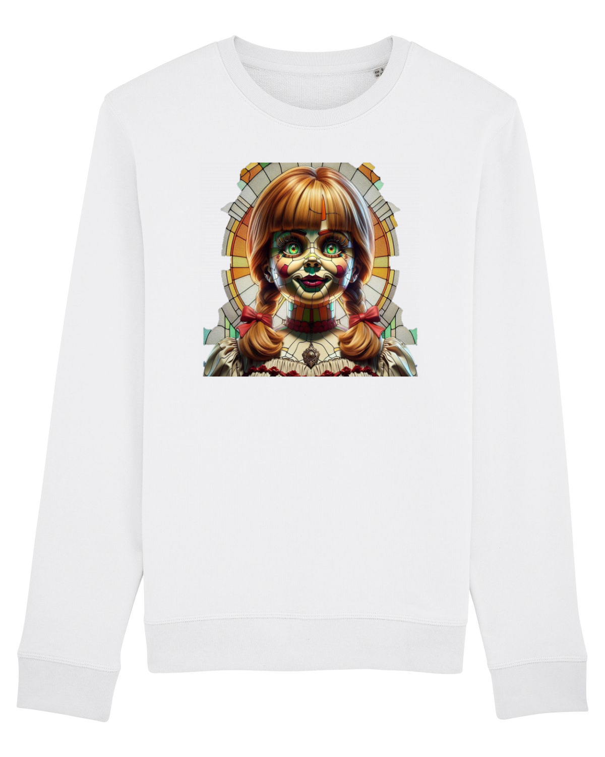 Bluză mânecă lungă Unisex Rise White