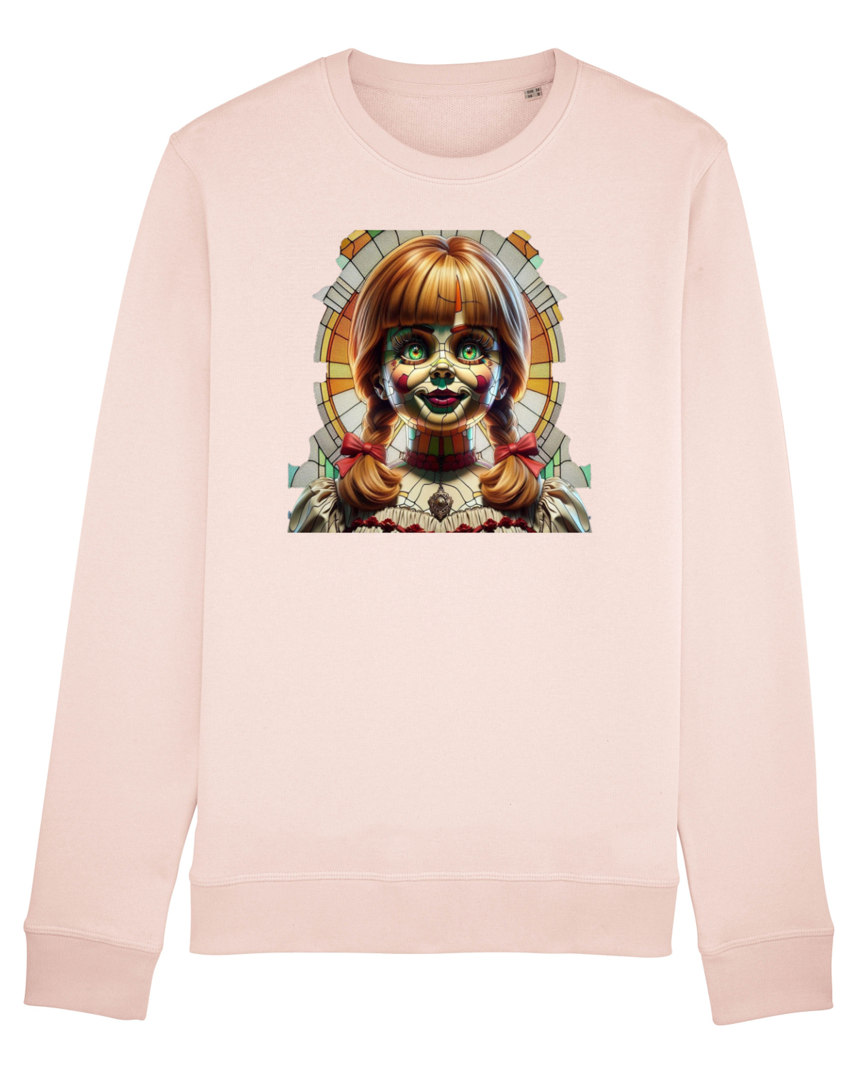 Bluză mânecă lungă Unisex Rise Candy Pink