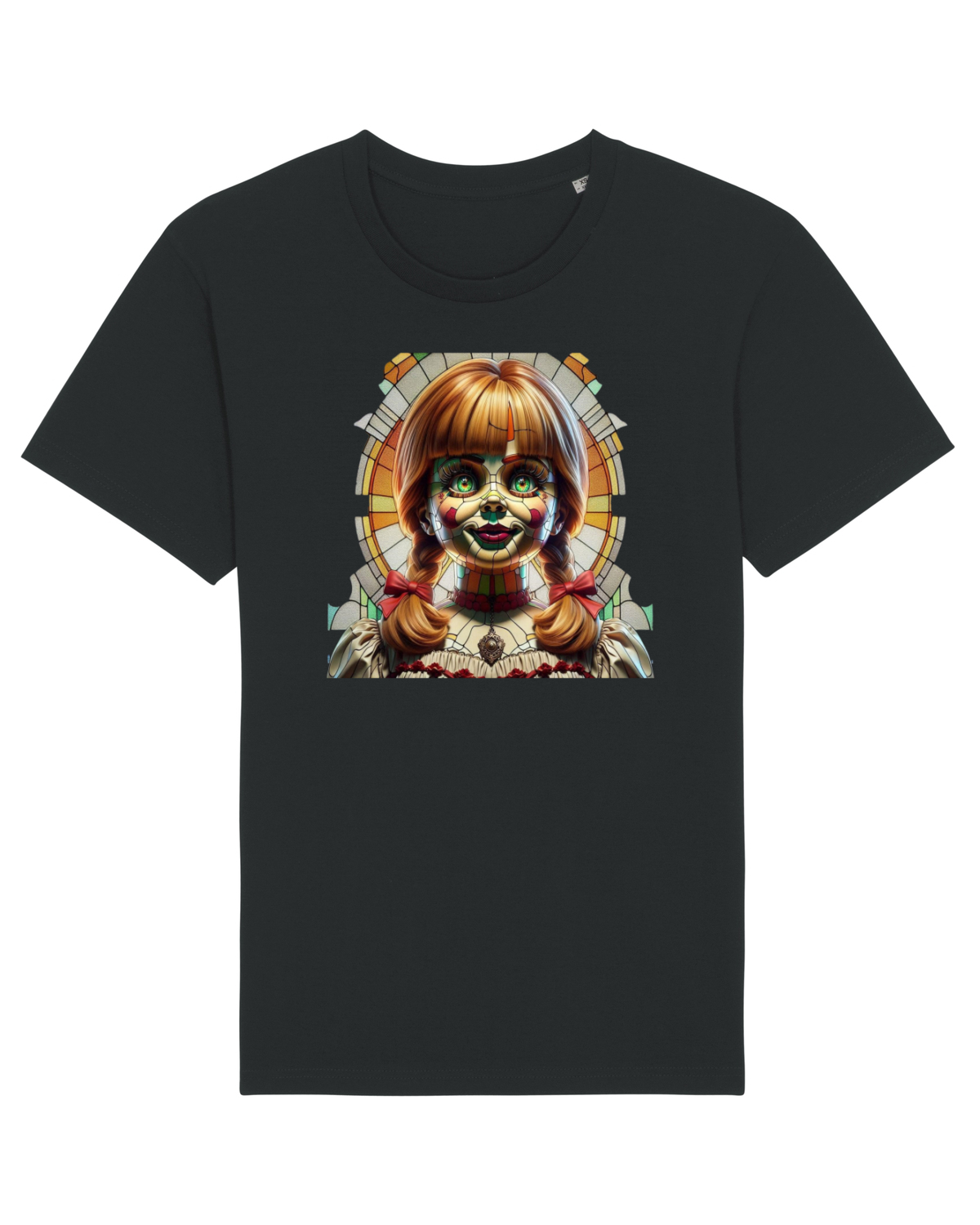 Tricou mânecă scurtă Unisex Rocker Black