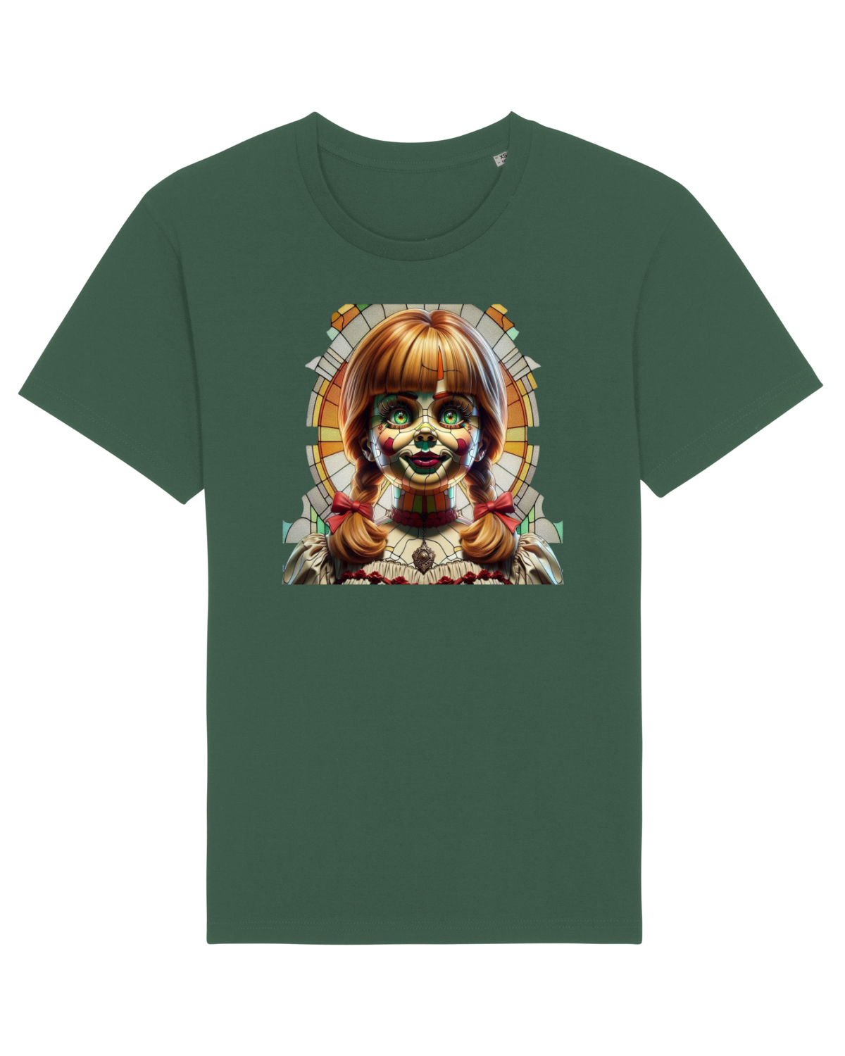Tricou mânecă scurtă Unisex Rocker Bottle Green