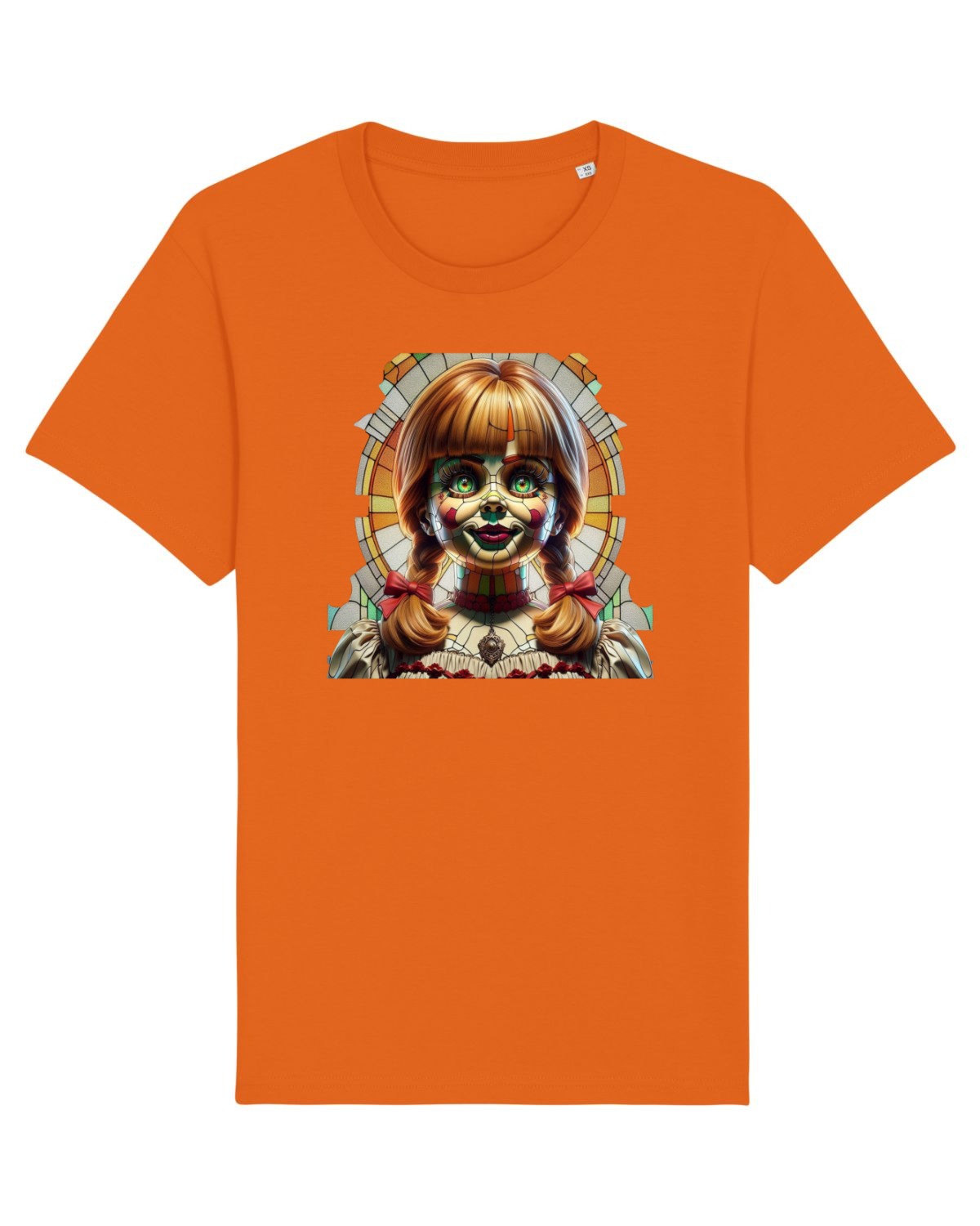 Tricou mânecă scurtă Unisex Rocker Bright Orange