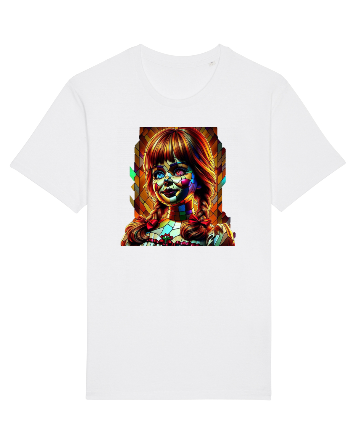 Tricou mânecă scurtă Unisex Rocker White