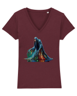 Creepy thing Tricou mânecă scurtă guler V Damă Evoker