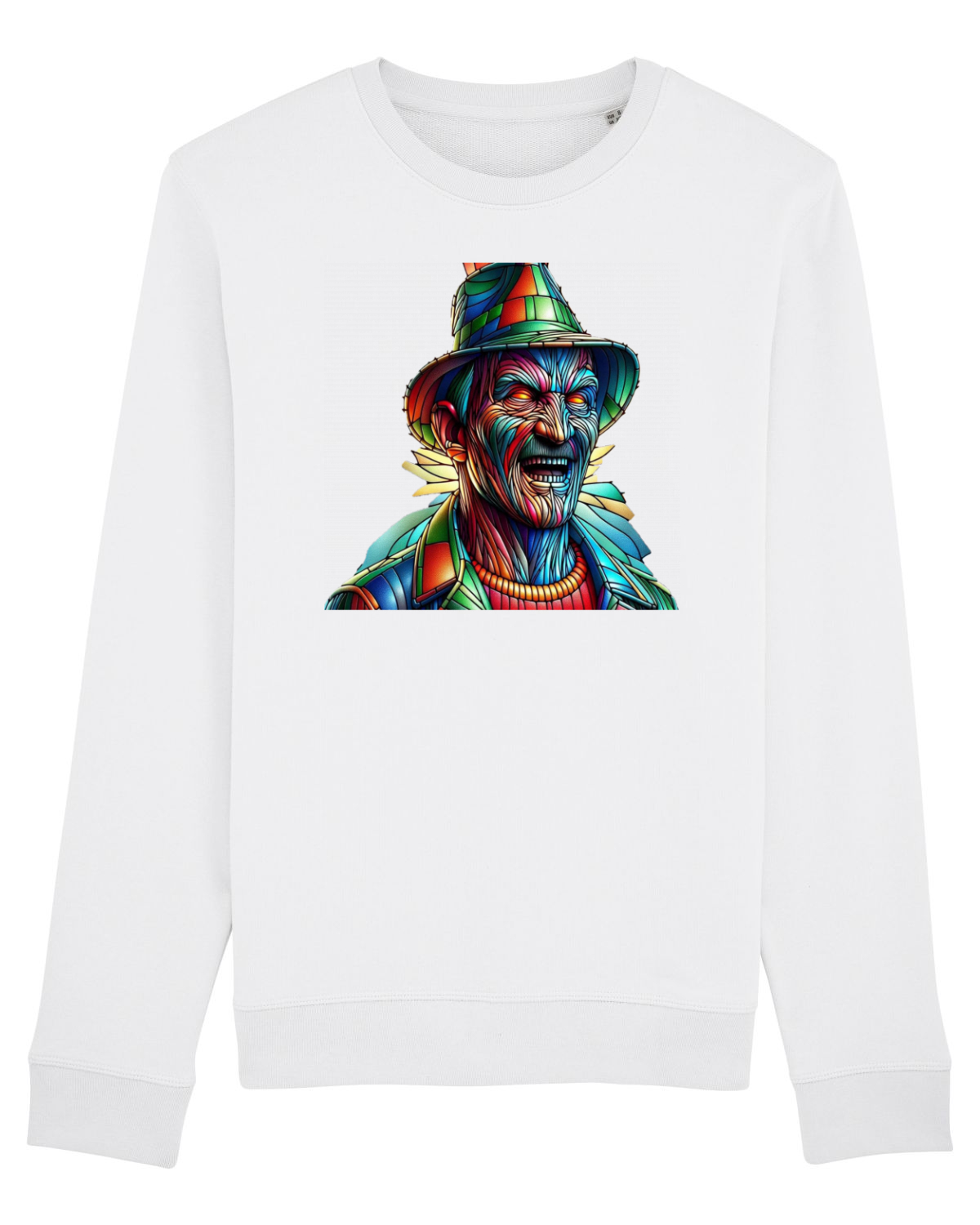 Bluză mânecă lungă Unisex Rise White