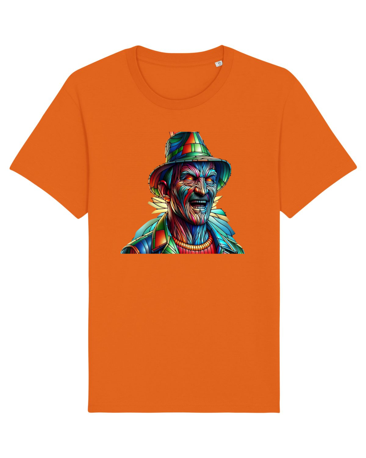 Tricou mânecă scurtă Unisex Rocker Bright Orange