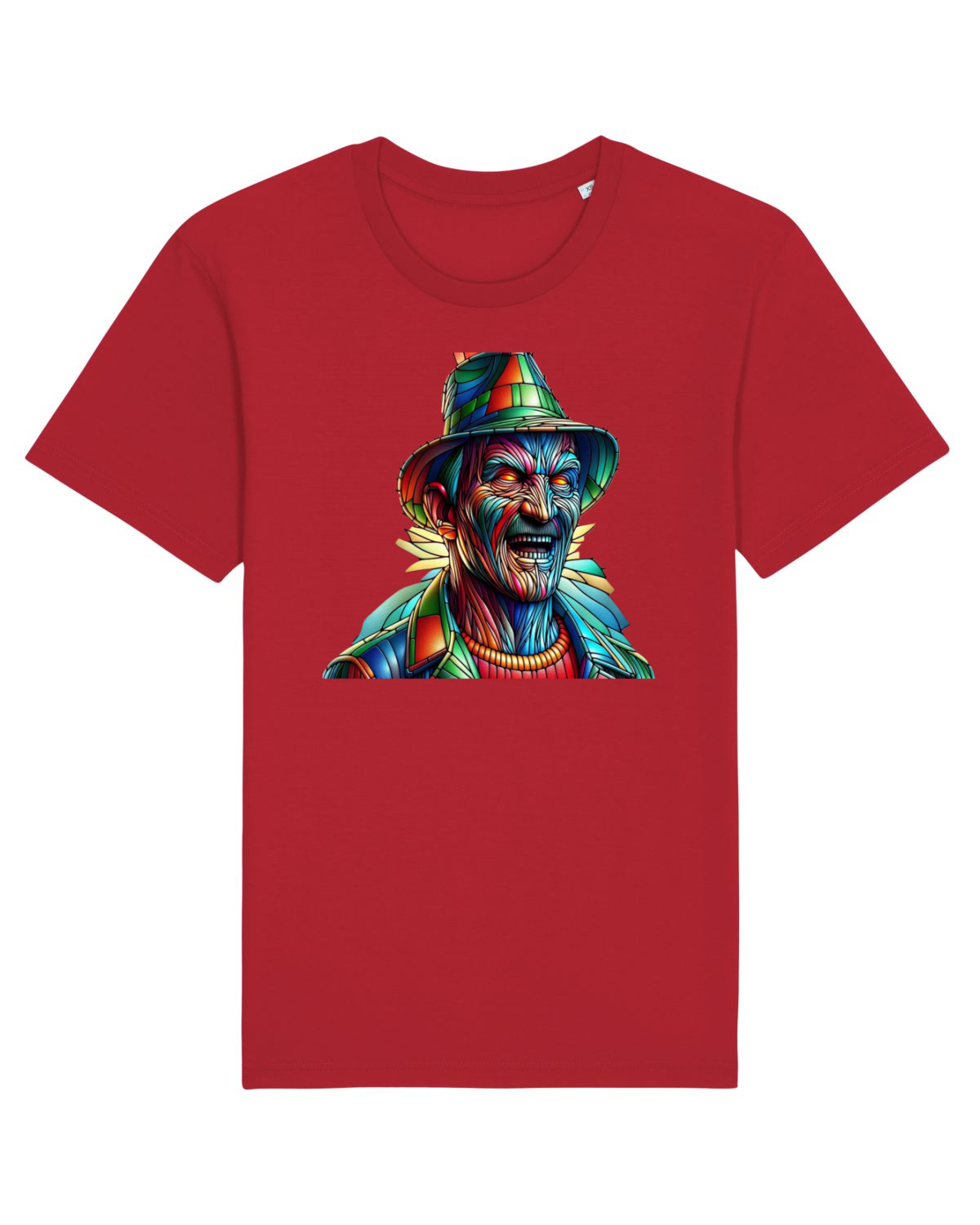 Tricou mânecă scurtă Unisex Rocker Red