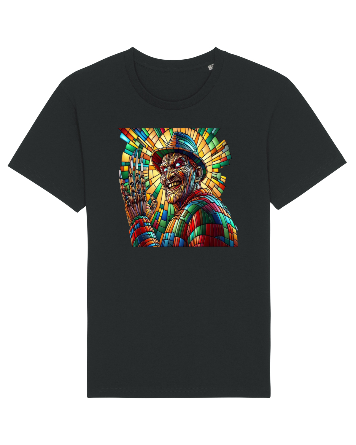 Tricou mânecă scurtă Unisex Rocker Black