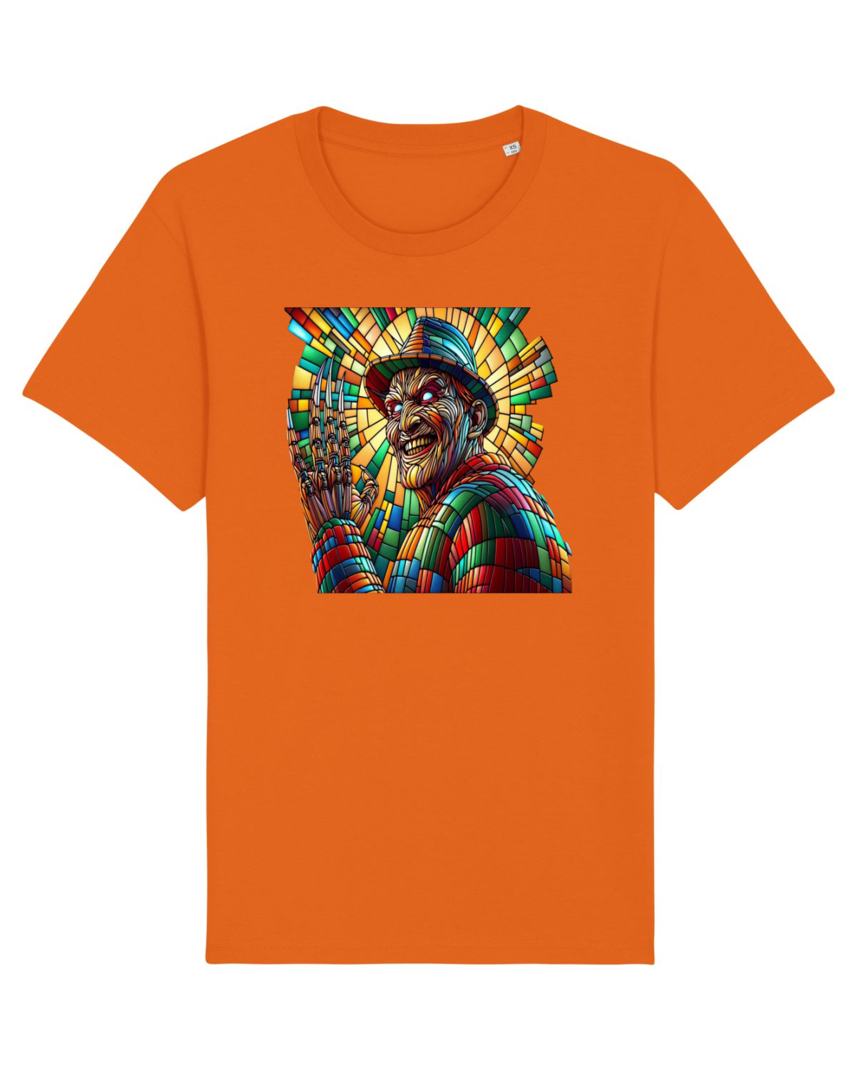 Tricou mânecă scurtă Unisex Rocker Bright Orange