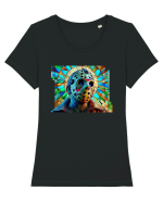 Jason 2 Tricou mânecă scurtă guler larg fitted Damă Expresser