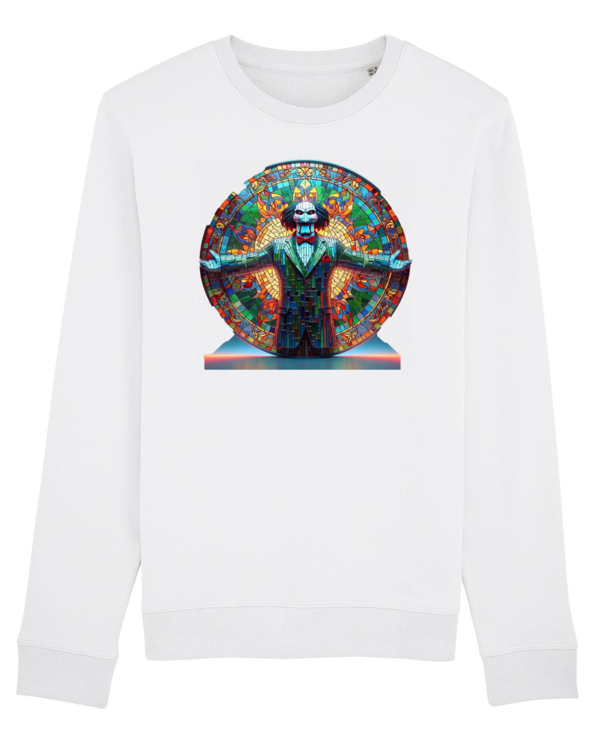 Bluză mânecă lungă Unisex Rise White