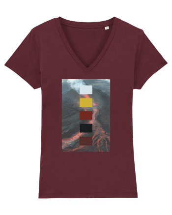 Incandescent Lava Burgundy