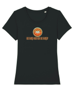 NE DATI ORI NU NE DATI / FASOLE CU CARNATI Tricou mânecă scurtă guler larg fitted Damă Expresser