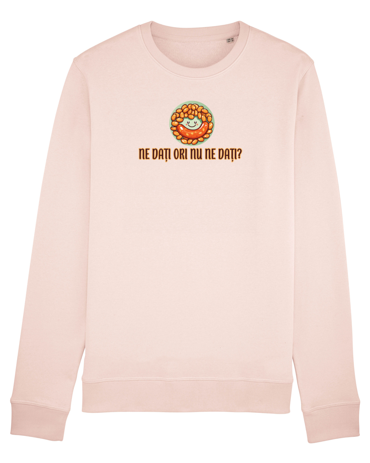 Bluză mânecă lungă Unisex Rise Candy Pink
