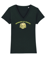 SARMALAGIU DE PROFESIE Tricou mânecă scurtă guler V Damă Evoker