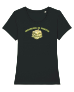 SARMALAGIU DE PROFESIE Tricou mânecă scurtă guler larg fitted Damă Expresser