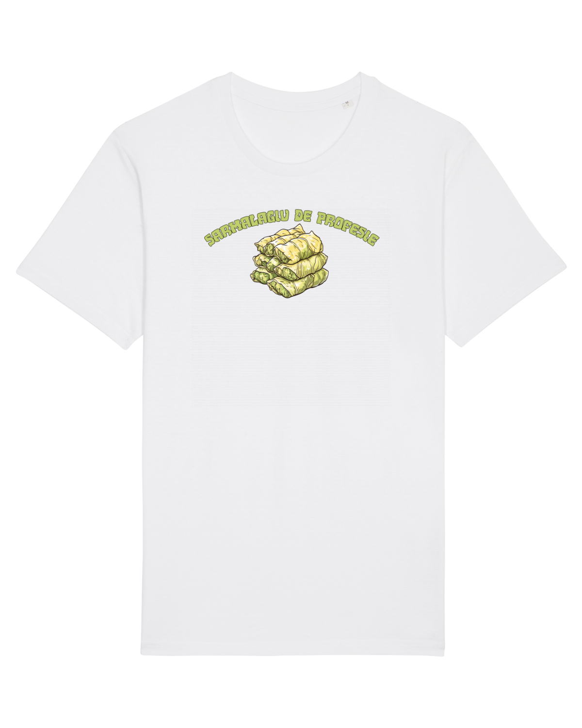 Tricou mânecă scurtă Unisex Rocker White