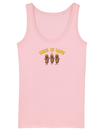MICI  IS LIFE / MICII SUNT  VIATA Cotton Pink