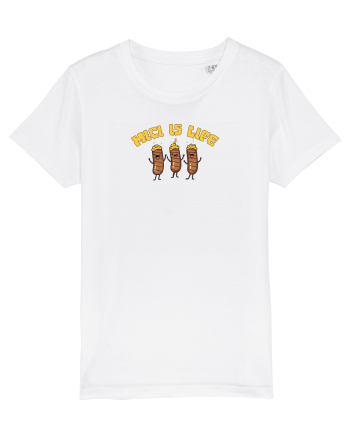 MICI  IS LIFE / MICII SUNT  VIATA White
