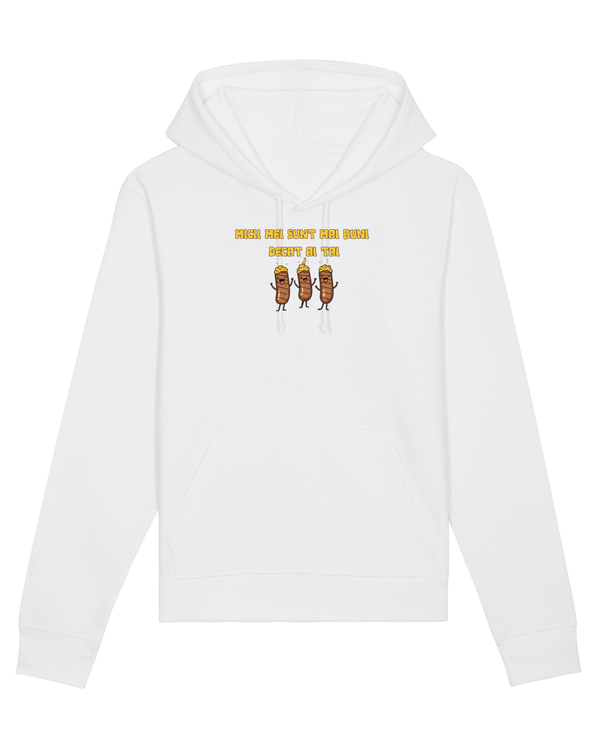 Hanorac Unisex Drummer White