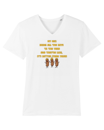 MY MICI BRING ALL THE BOYS TO THE YARD / MICII MEI ADUNA TOTI BAIETII  White