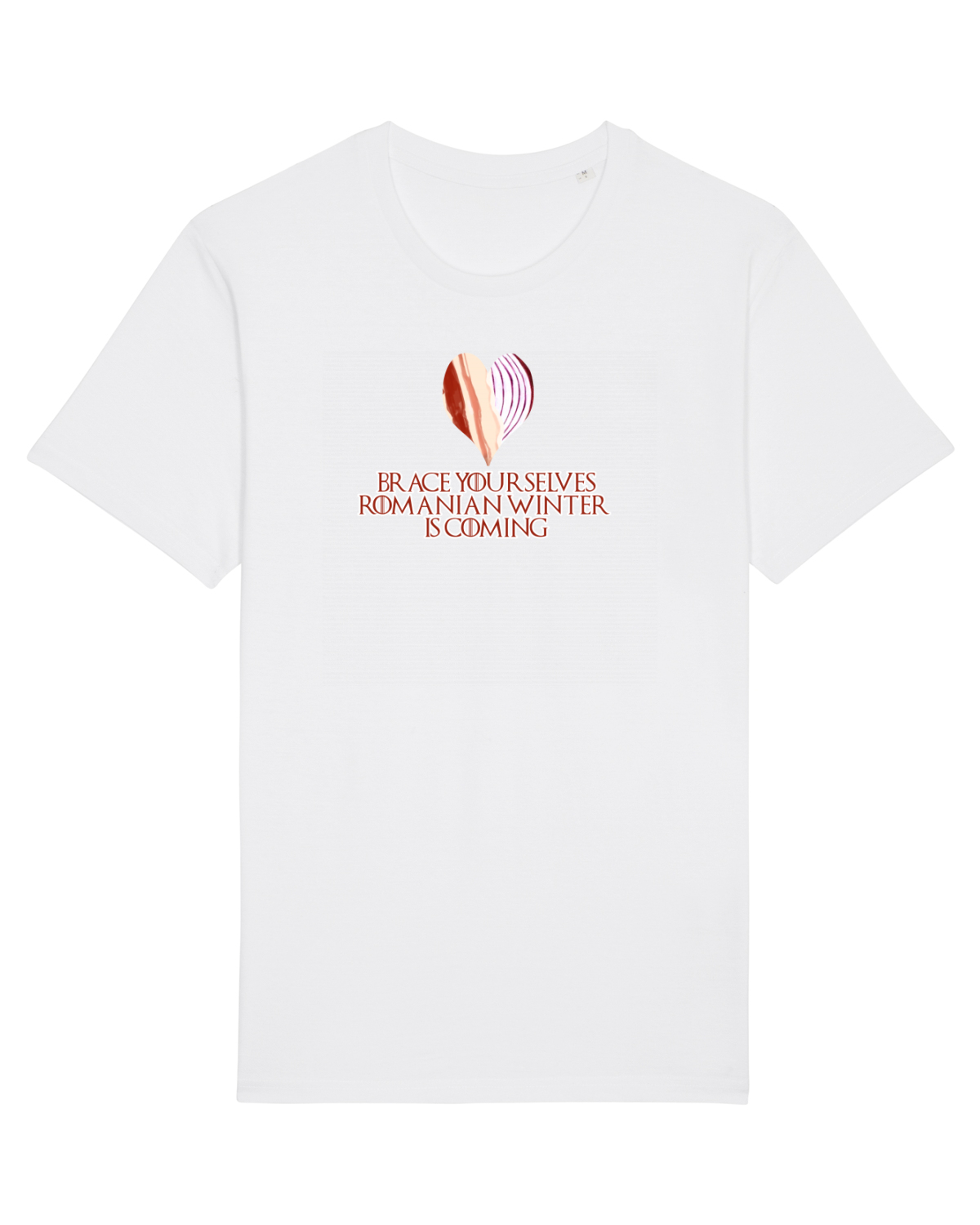 Tricou mânecă scurtă Unisex Rocker White
