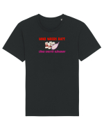 WHO NEEDS DIET /CINE ARE NEVOIE DE DIETA CAND EXISTA SLANINA? Tricou mânecă scurtă Unisex Rocker