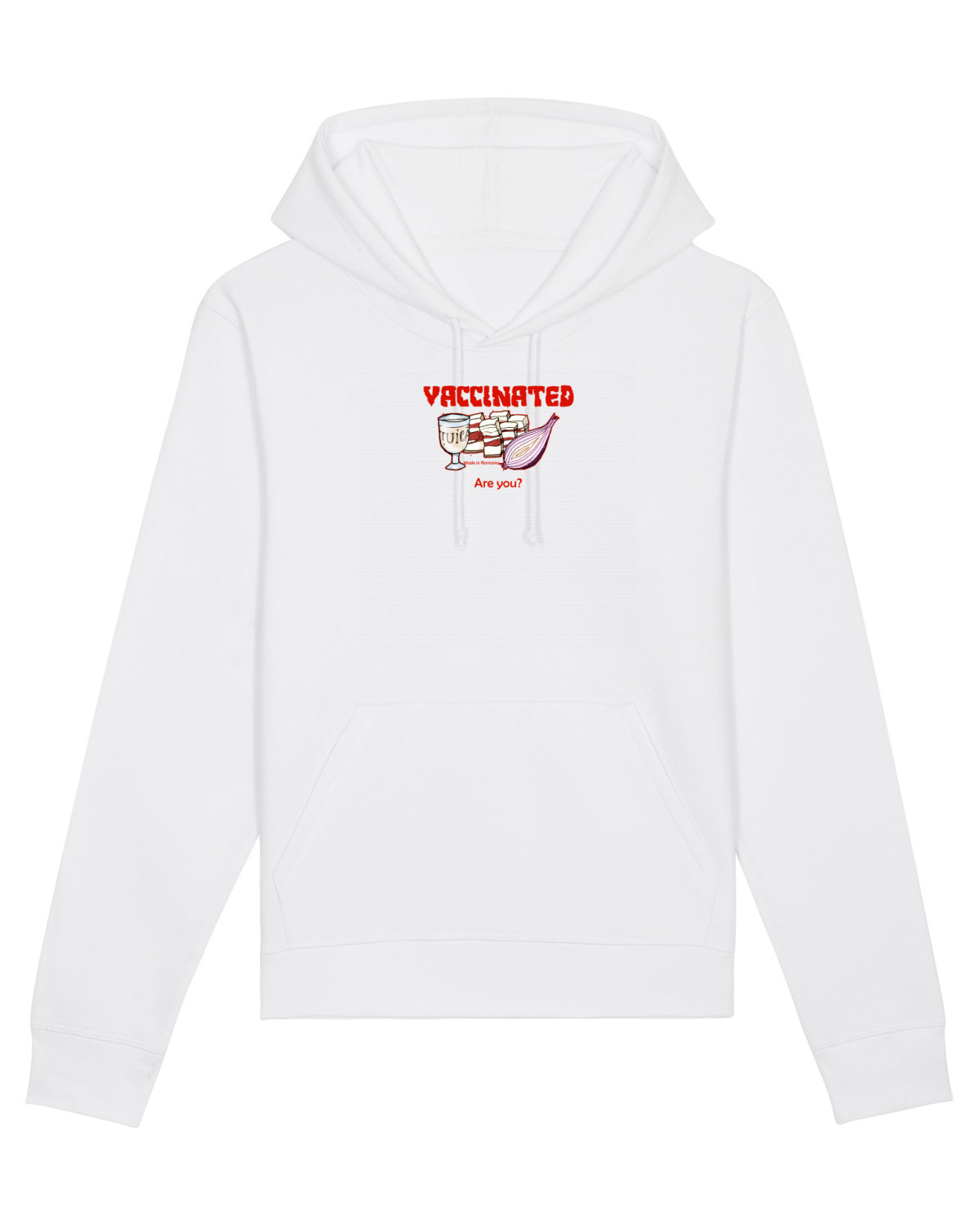 Hanorac Unisex Drummer White