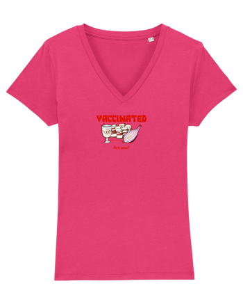 VACCINATED, ARE YOU? - Made in Romania Raspberry
