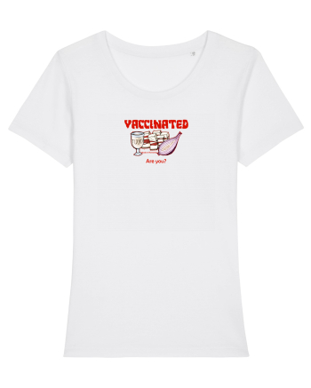 VACCINATED, ARE YOU? - Made in Romania White