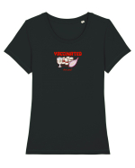 VACCINATED, ARE YOU? - Made in Romania Tricou mânecă scurtă guler larg fitted Damă Expresser