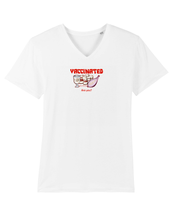 VACCINATED, ARE YOU? - Made in Romania White