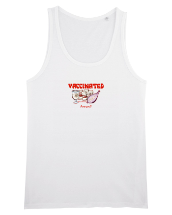 VACCINATED, ARE YOU? - Made in Romania White