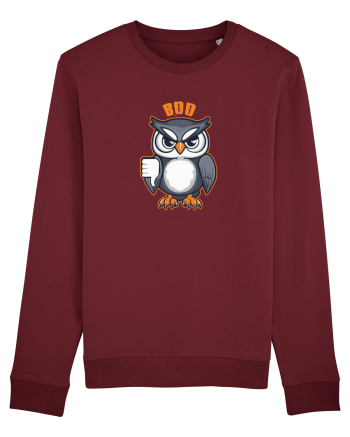 BOO! - BUFNITA - DISLIKE BUTTON Burgundy