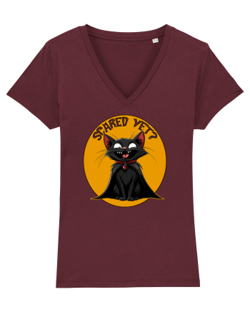 SCARED YET? - PISICA NEAGRA - DRACULA Burgundy